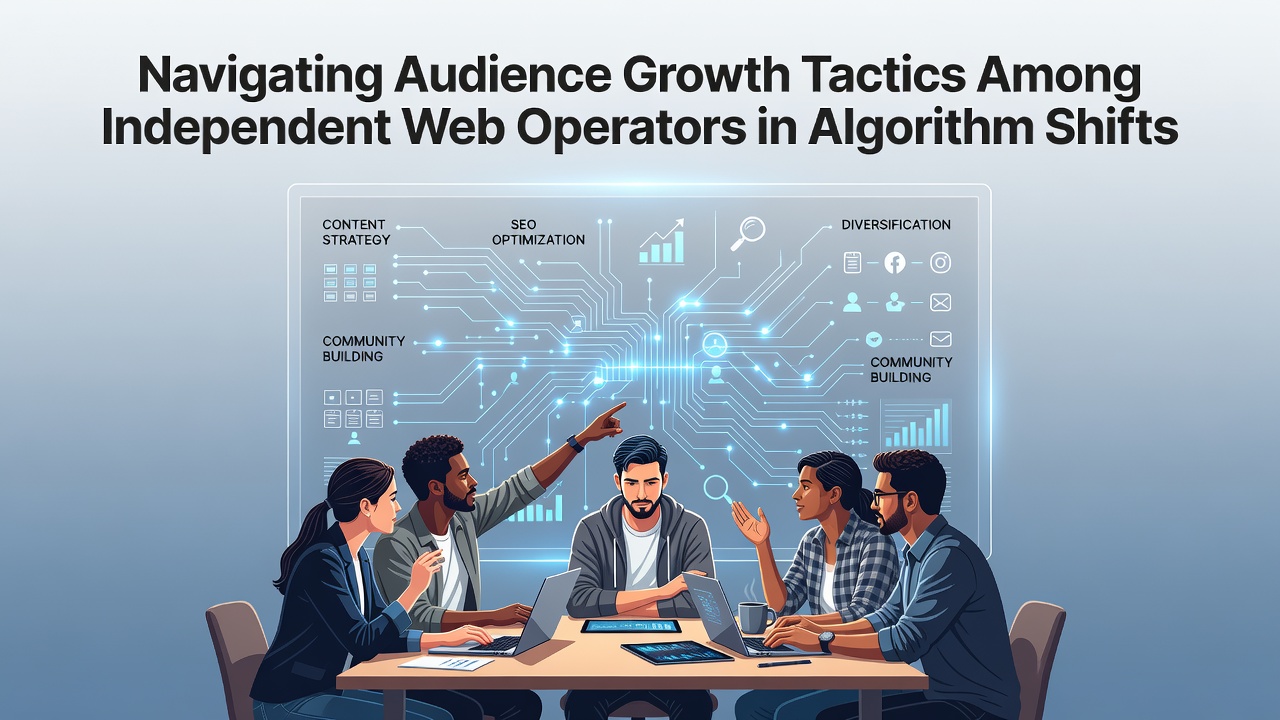 Navigating Audience Growth Tactics Among Independent Web Operators in Algorithm Shifts