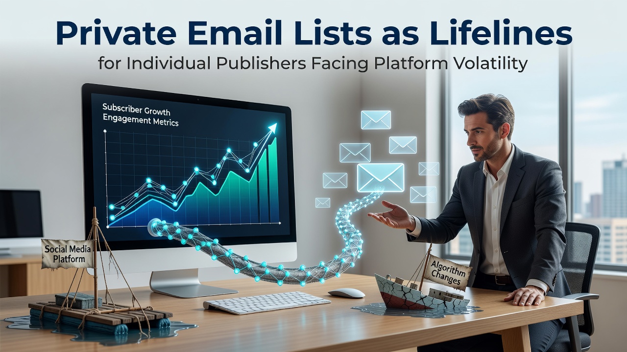 Private Email Lists as Lifelines for Individual Publishers Facing Platform Volatility