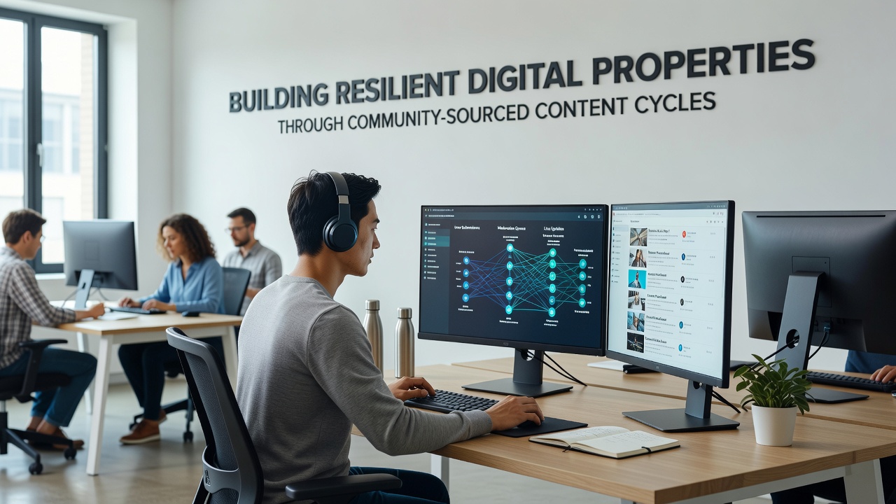Solo Operators Building Resilient Digital Properties Through Community-Sourced Content Cycles